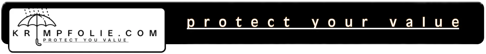 logo en zwarte lijst protect your value